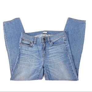 J CREW Factory Cropped Skinny Jeans Stretch Sz 27
